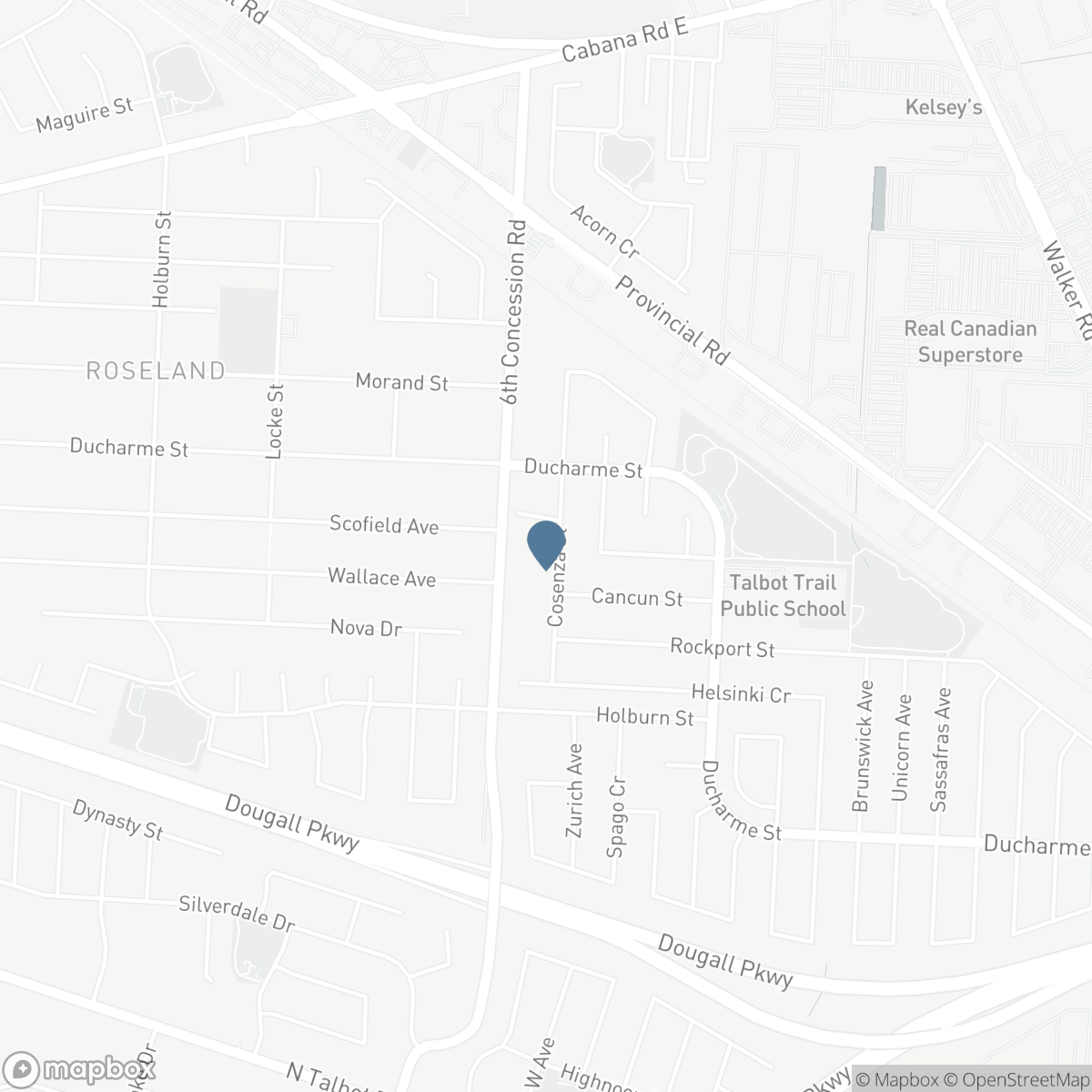 4001 COSENZA STREET, Windsor, Ontario N9G 0A5